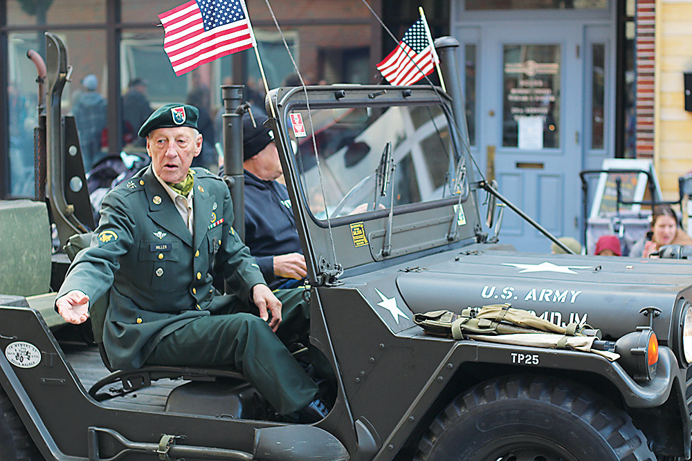 Moving tribute Community shows support for veterans at annual parade